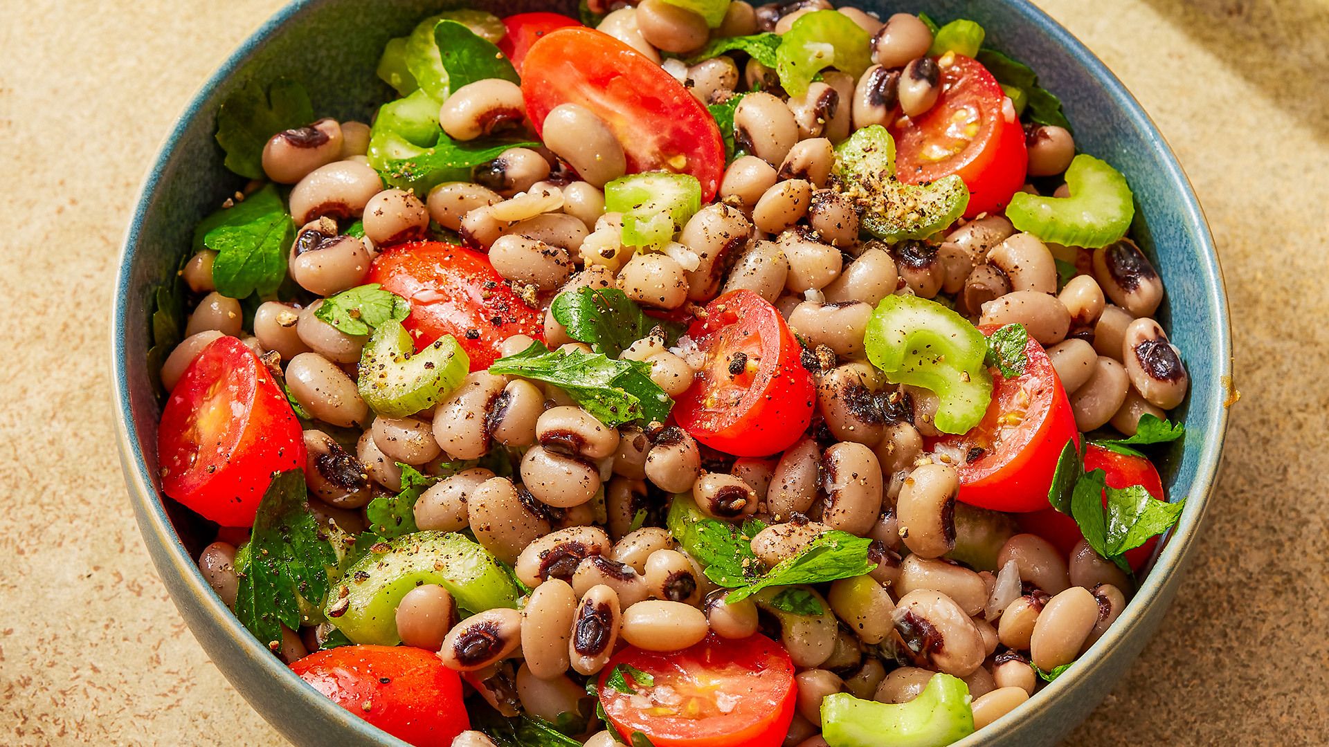 Black-Eyed Pea and Tomato Salad | Christopher Kimball’s Milk Street | Recipes, TV and Cooking Tips