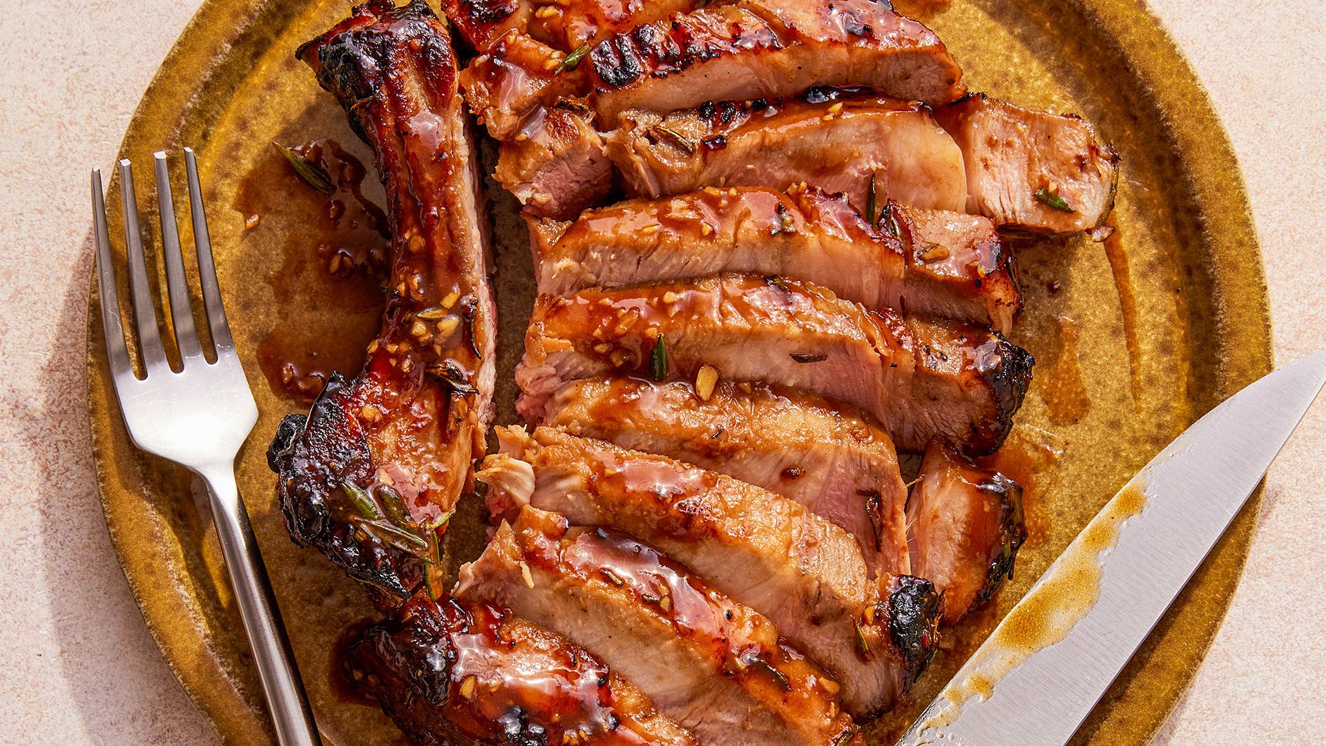 Sweet and Sour-Glazed Pork Chops with Hoisin | Christopher Kimball’s Milk Street | Recipes, TV and C