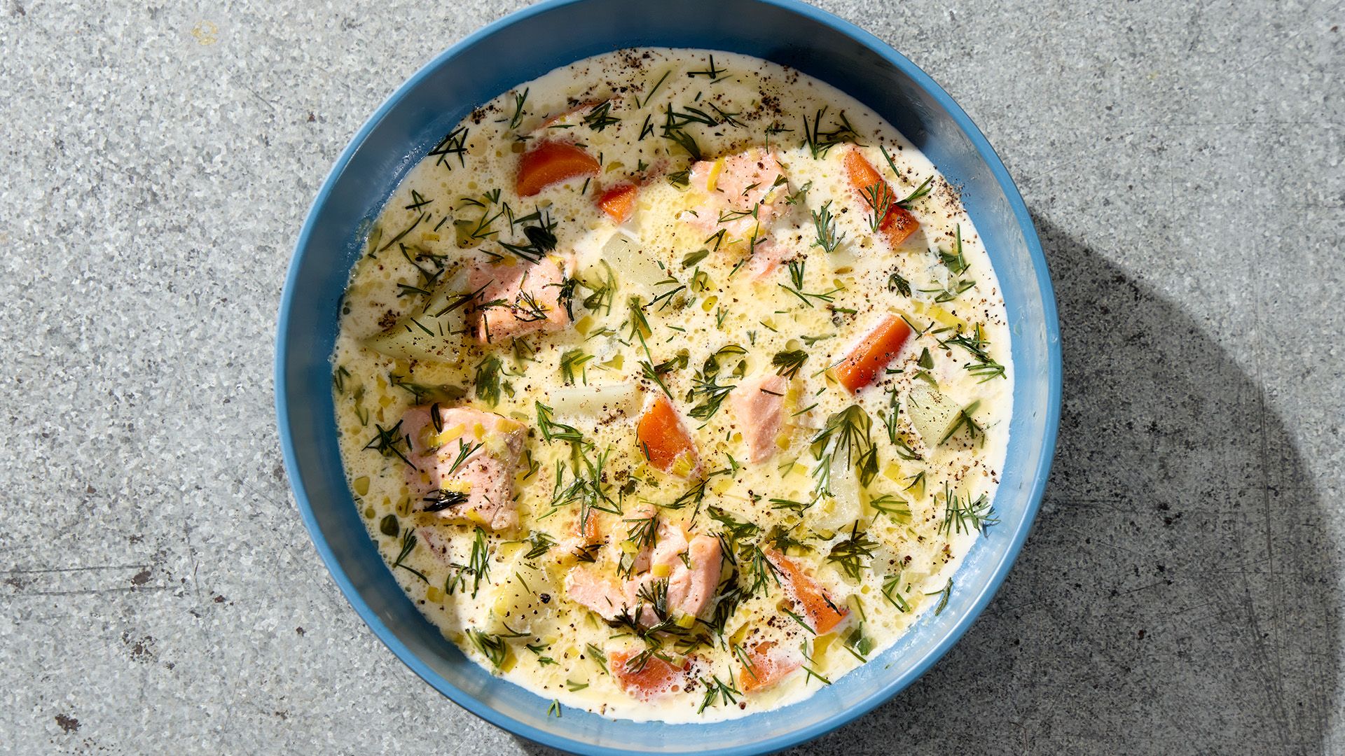 Finnish Salmon Chowder (Lohikeitto)