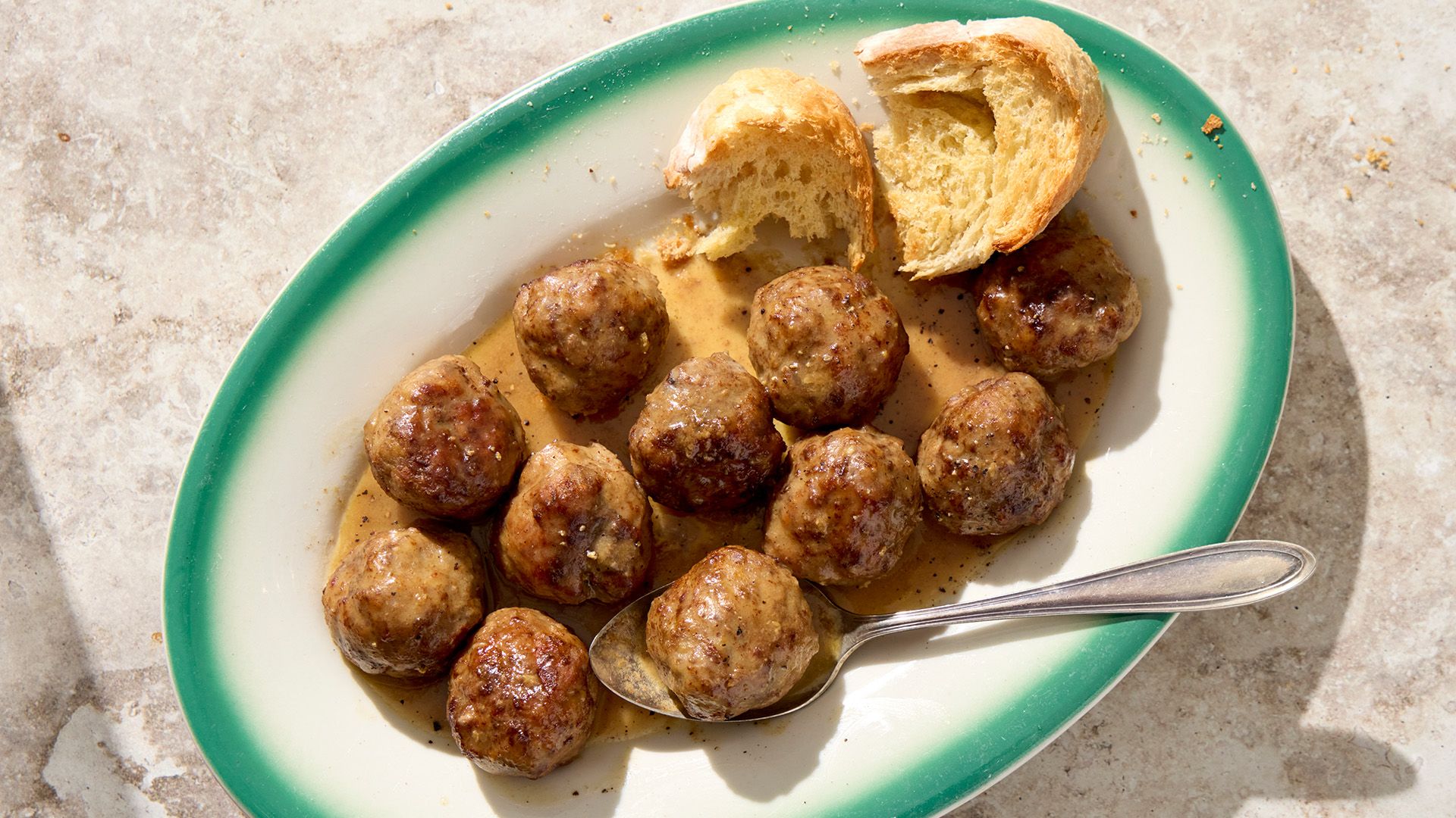 Braised Meatballs in Broth (Polpette Bianche in Umido)