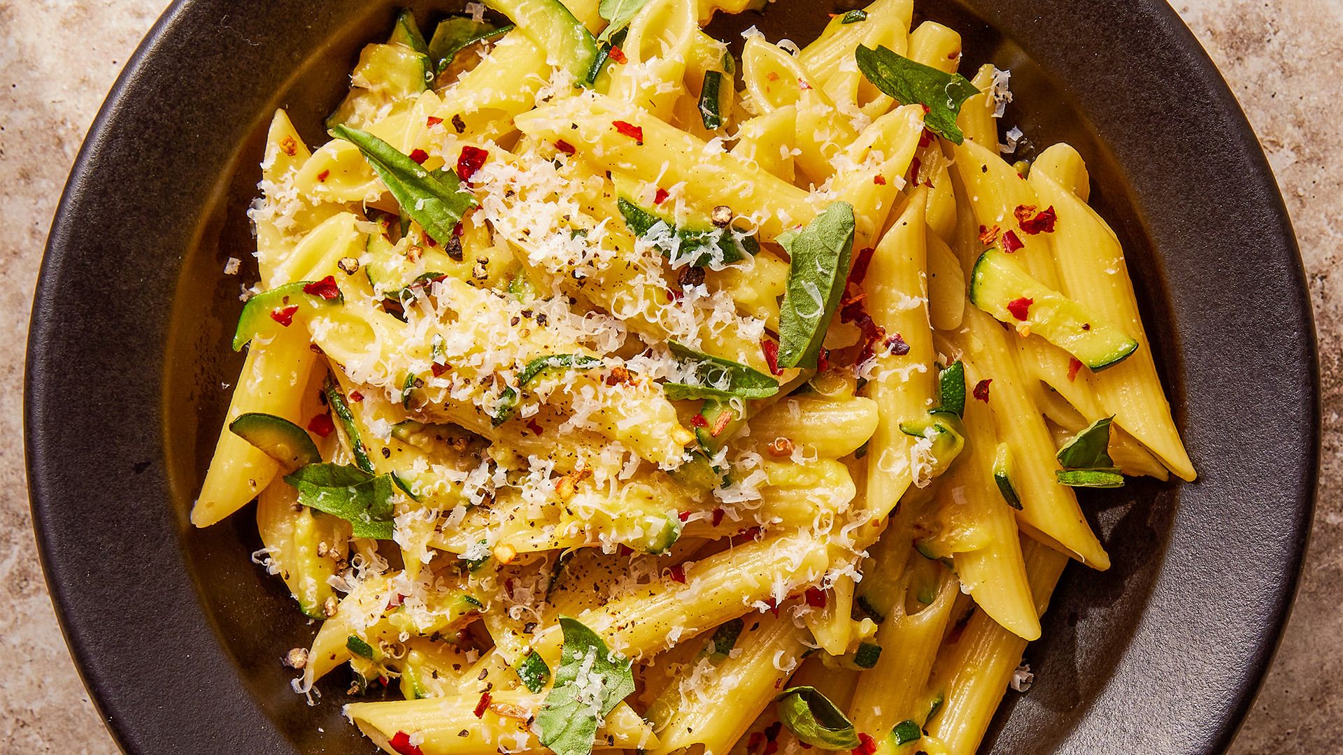 Penne Carbonara with Zucchini | Christopher Kimball's Milk Street