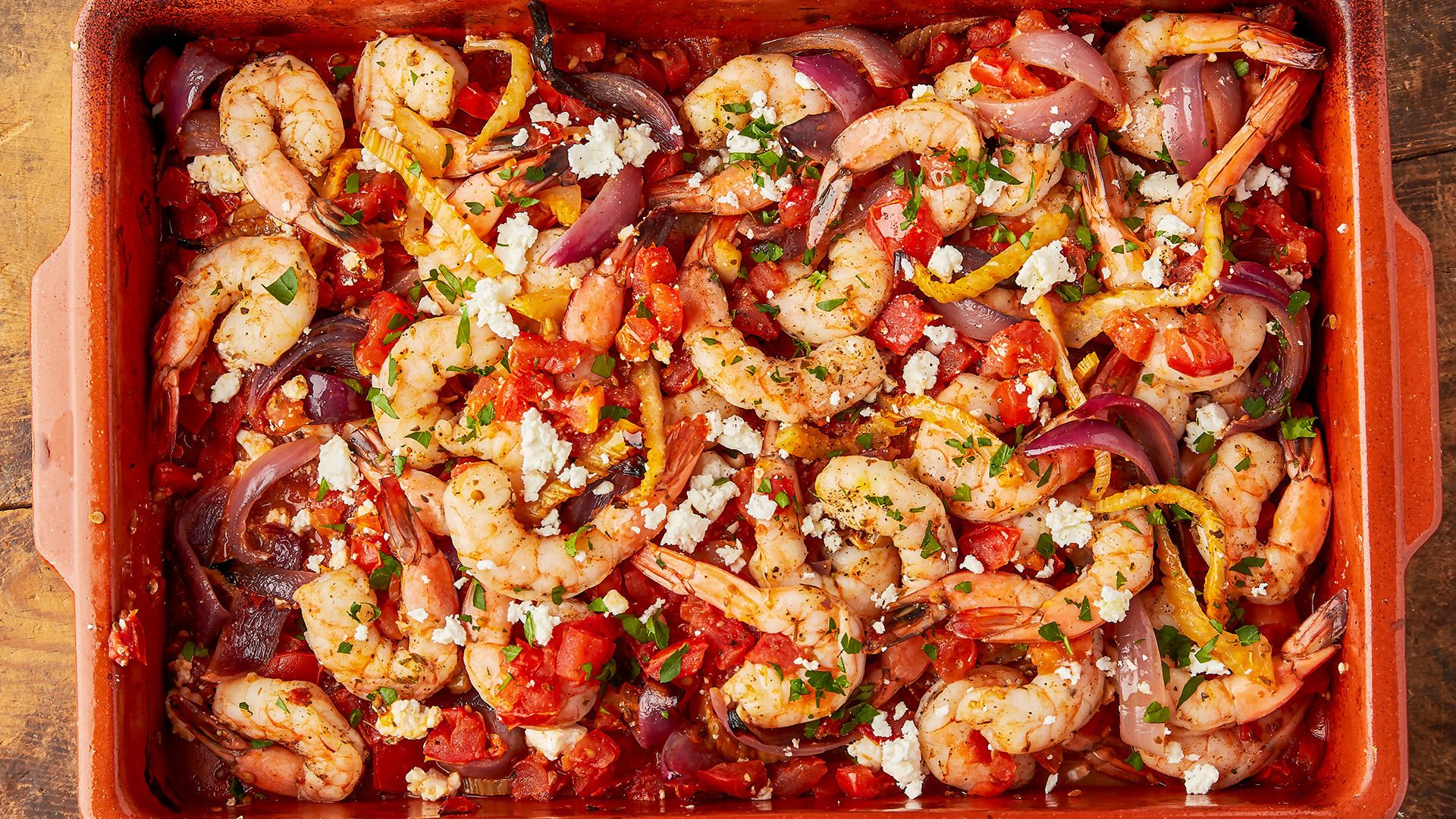 Shrimp and Feta Bake | Christopher Kimball’s Milk Street | Recipes, TV ...