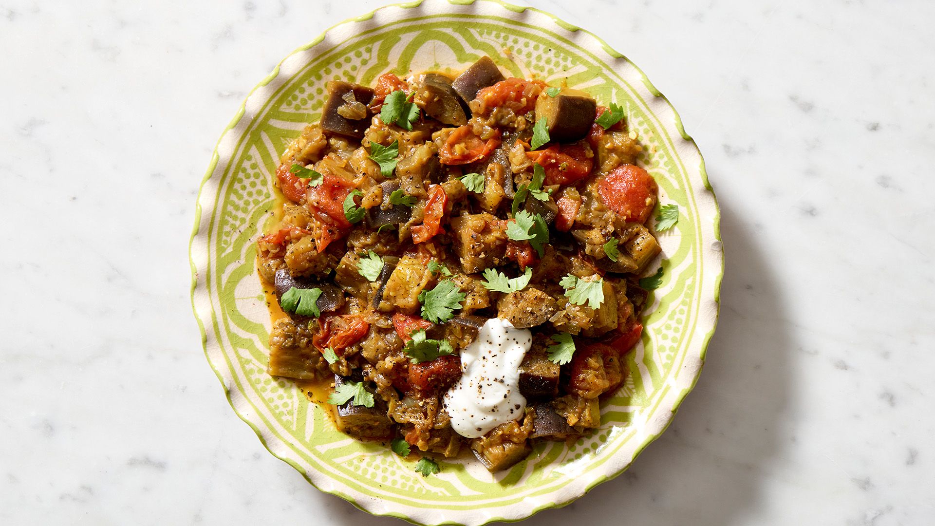 Eggplant and Cherry Tomato Curry