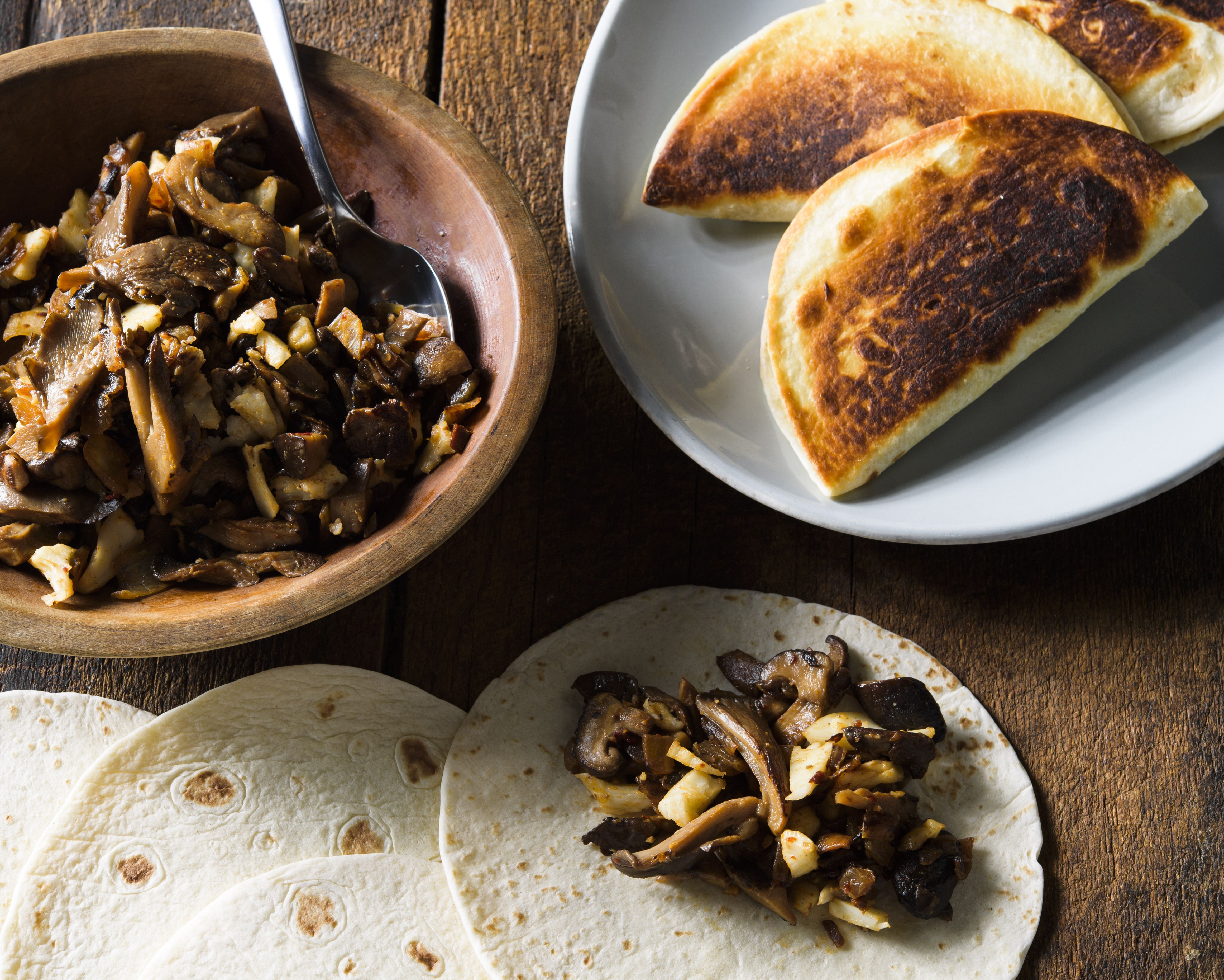 Mushroom and Cheese Quesadillas | Christopher Kimball’s Milk Street | Recipes, TV and Cooking Tips