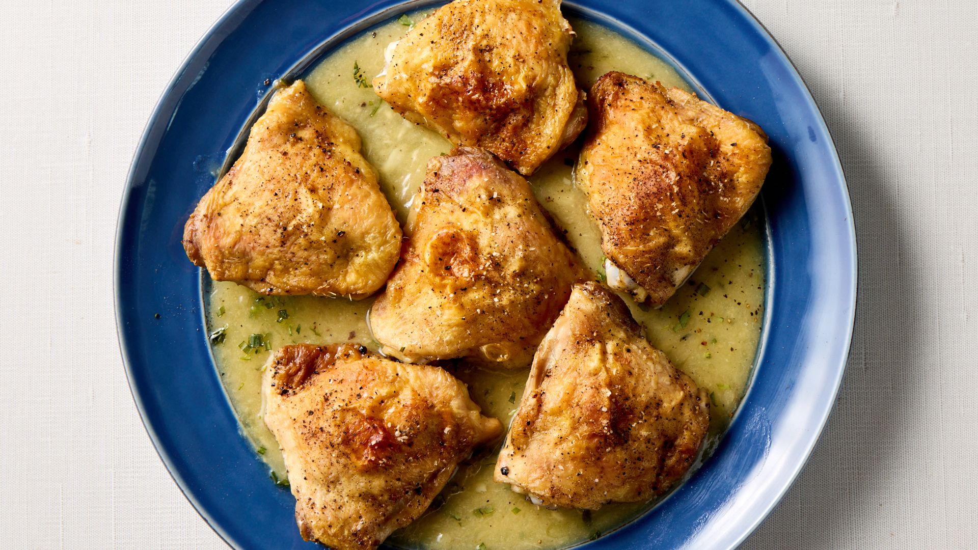 Slow-Roasted Chicken Thighs