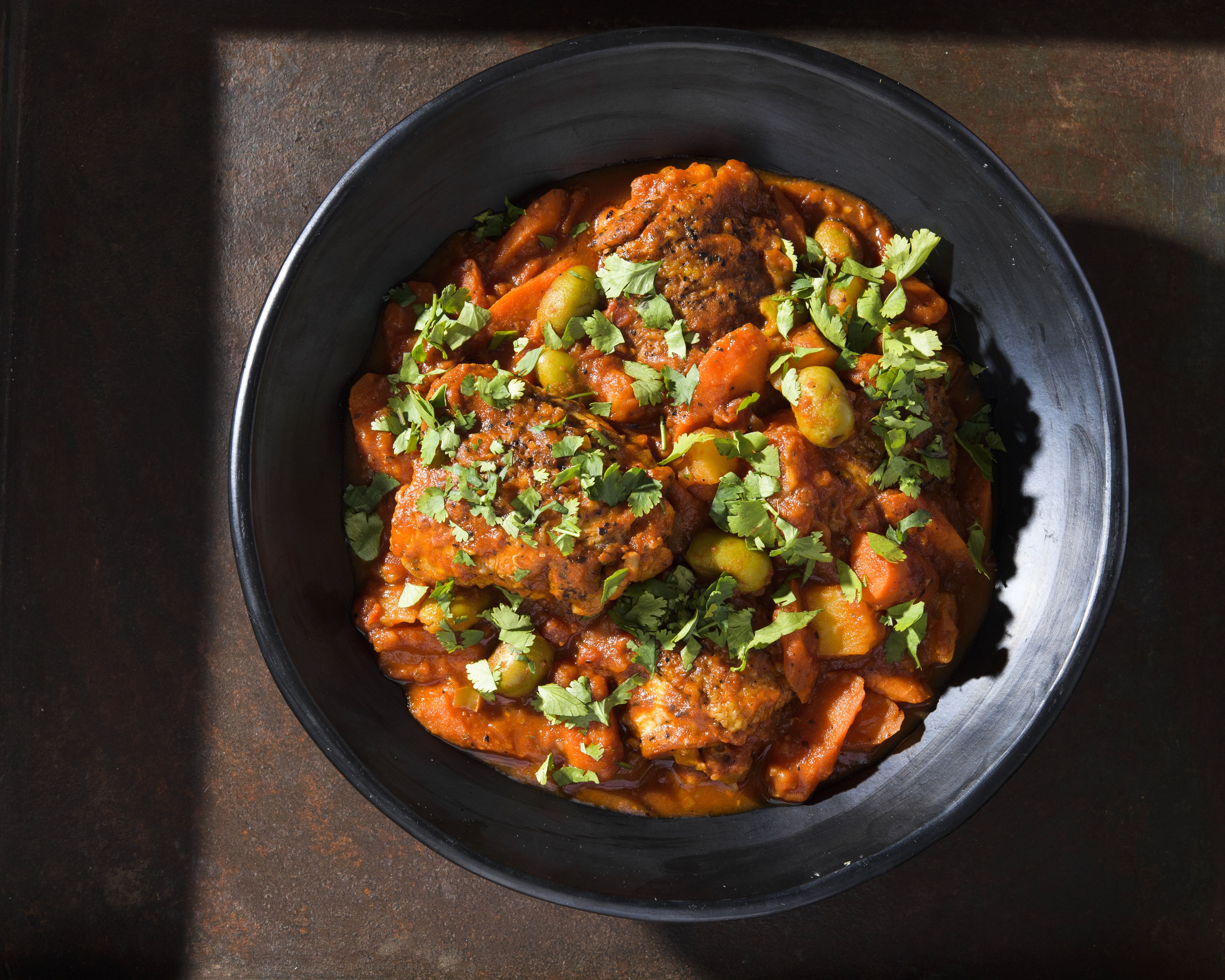 Chicken Fricase with Tomatoes, Potatoes and Carrots | Christopher ...