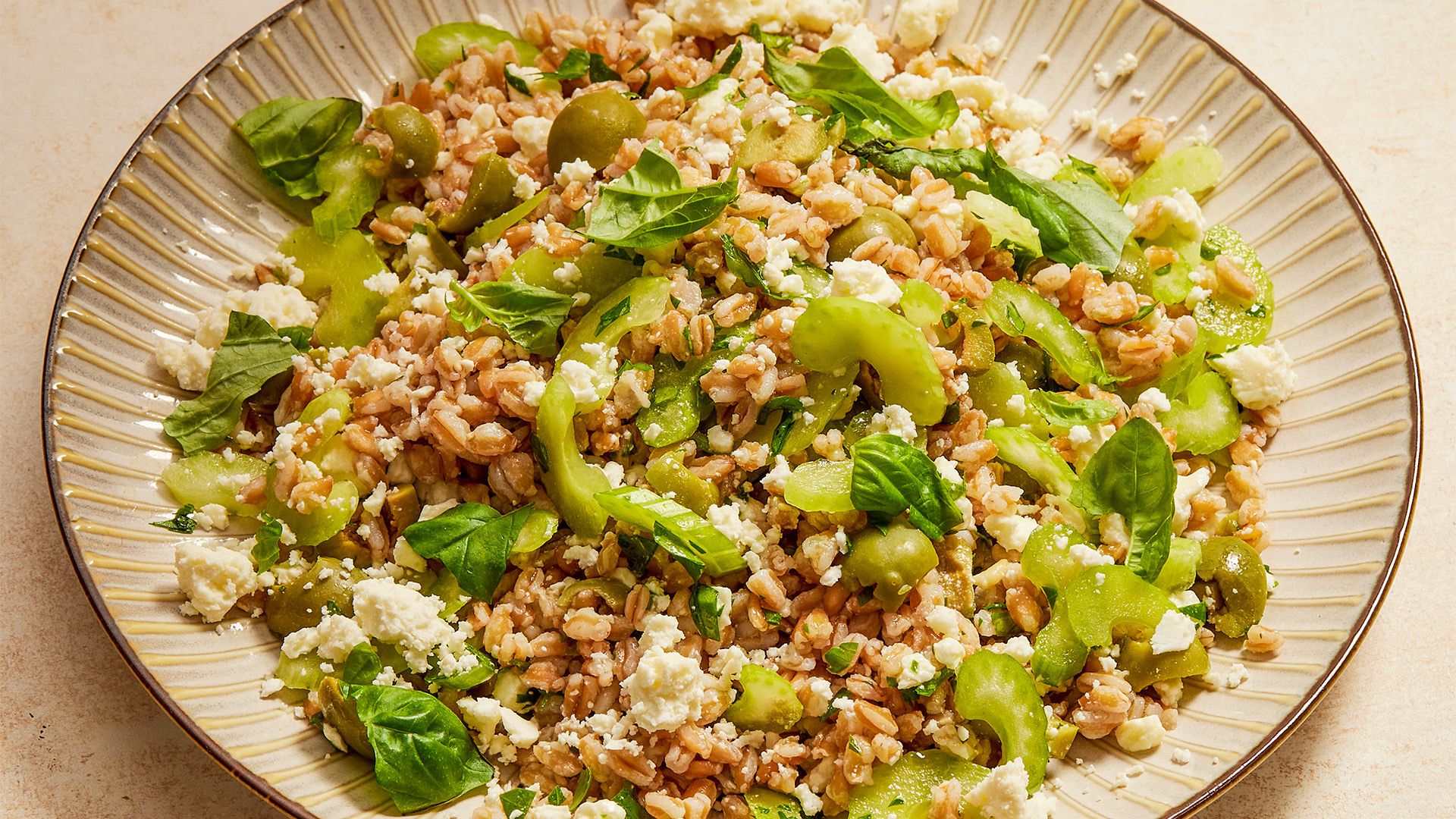 Farro with Feta, Olives and Herbs | Christopher Kimball’s Milk Street | Recipes, TV and Cooking Tips