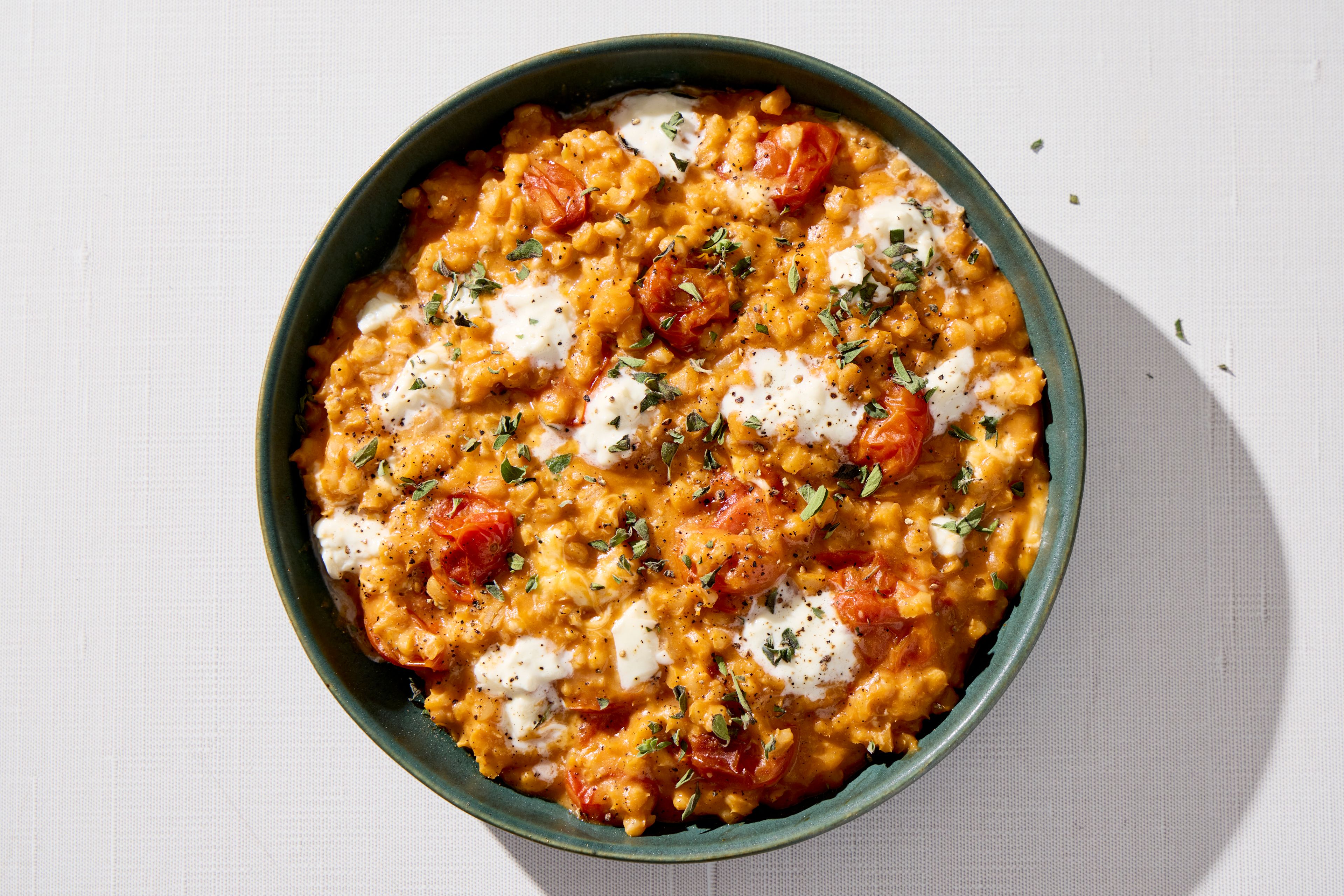 Barley Risotto with Roasted Tomatoes (Orzotto ai Pomodori Arrosto)