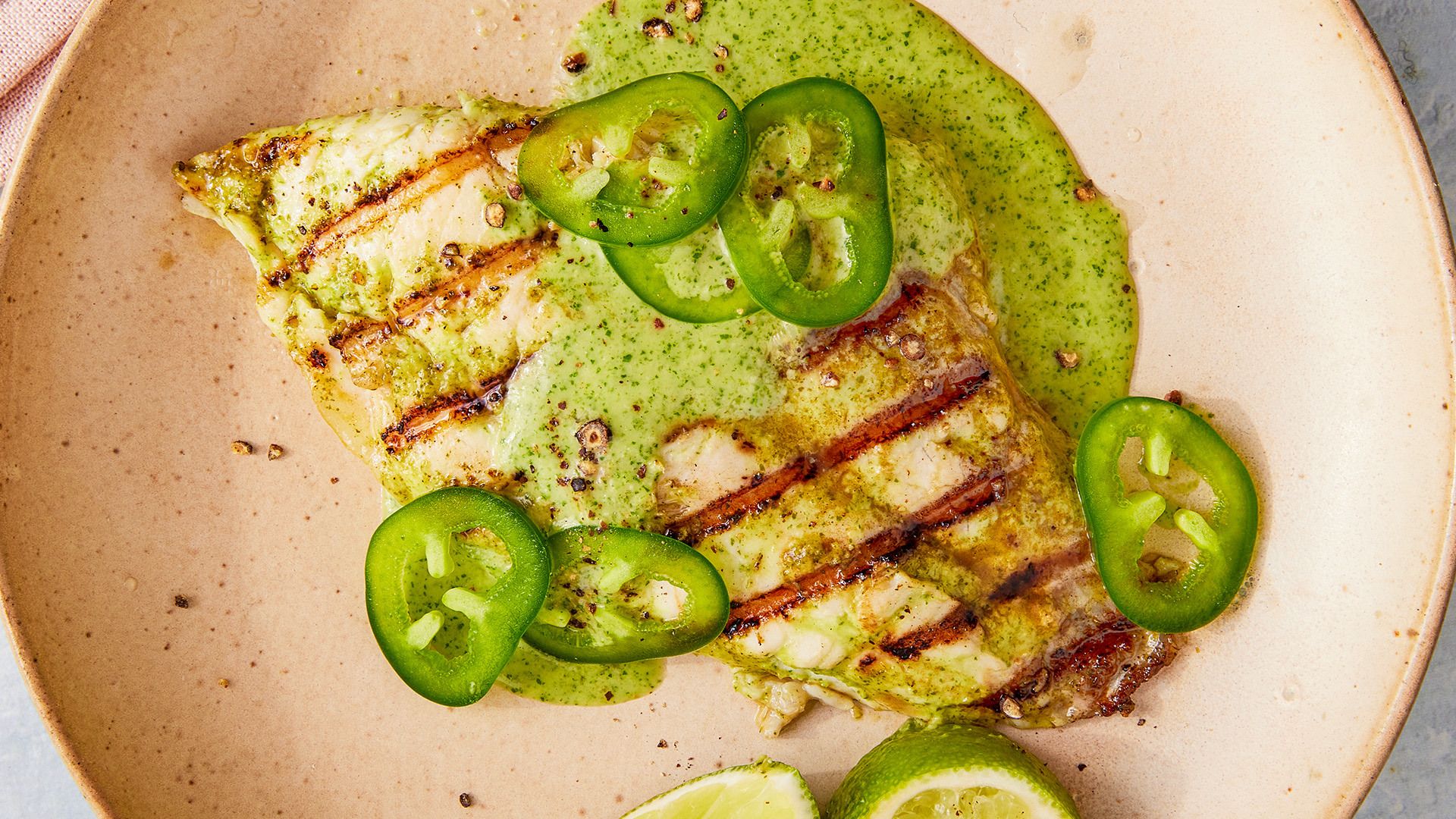 Ginger-Lime Grilled Snapper with Herb Sauce | Christopher Kimball’s Milk Street | Recipes, TV and Co