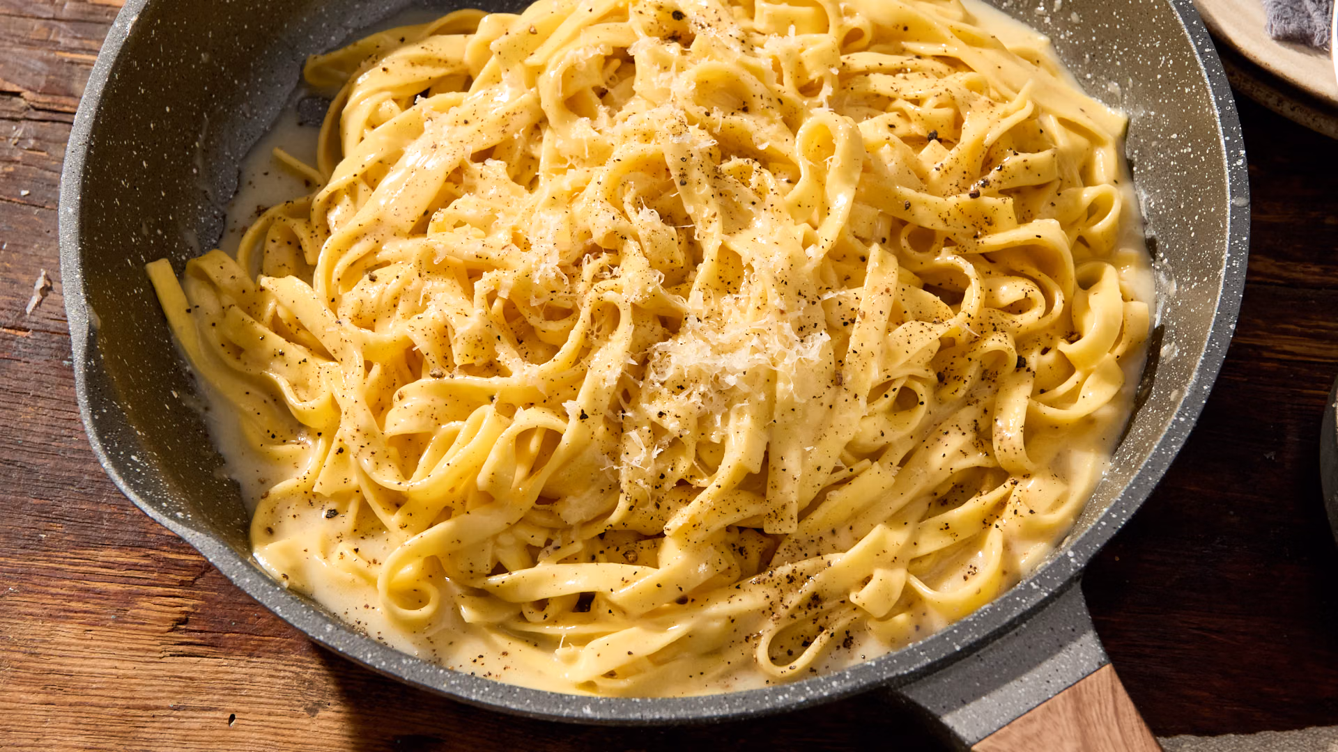 Skillet Fettuccine Alfredo