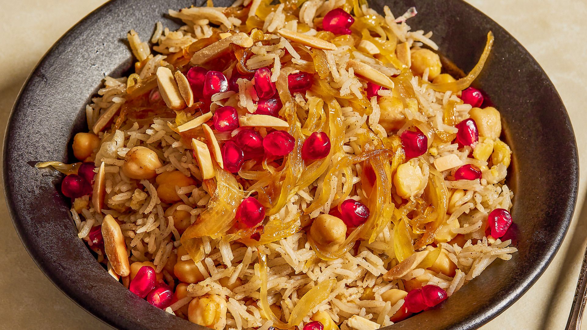 Rice and Chickpeas with Caramelized Onions | Christopher Kimball’s Milk Street | Recipes, TV and Coo