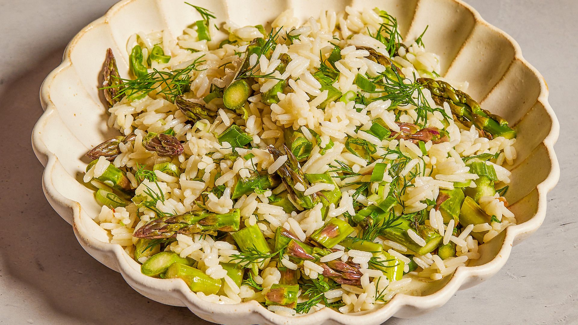 Rice Salad with Asparagus and Dill | Christopher Kimball’s Milk Street ...