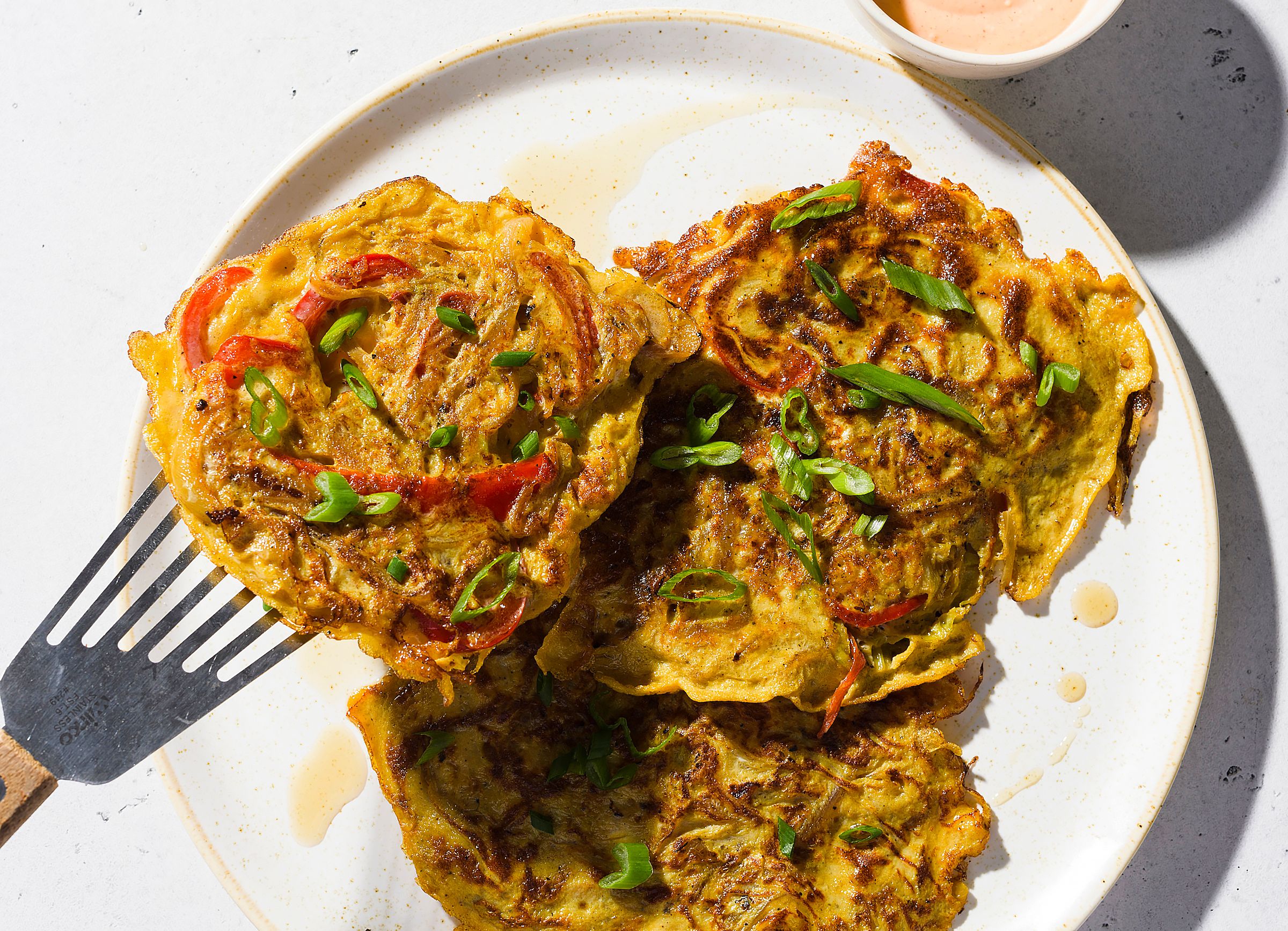 Chinese-Style Vegetable Omelets