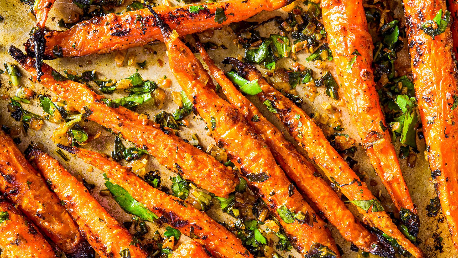 Yogurt-Roasted Carrots with Warm Spices | Christopher Kimball’s Milk Street | Recipes, TV and Cookin