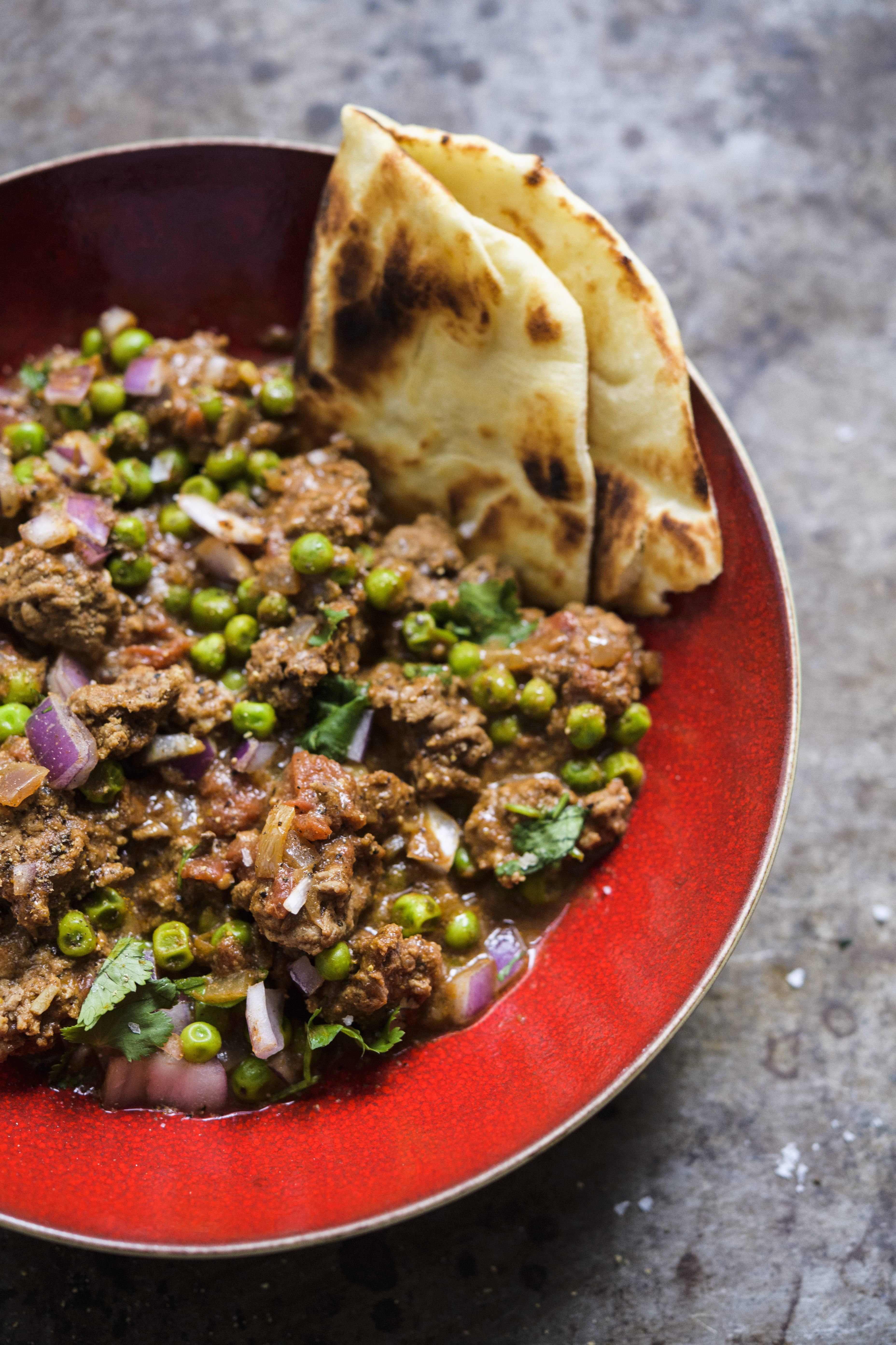 Indian Spiced Beef and Peas (Keema Matar)