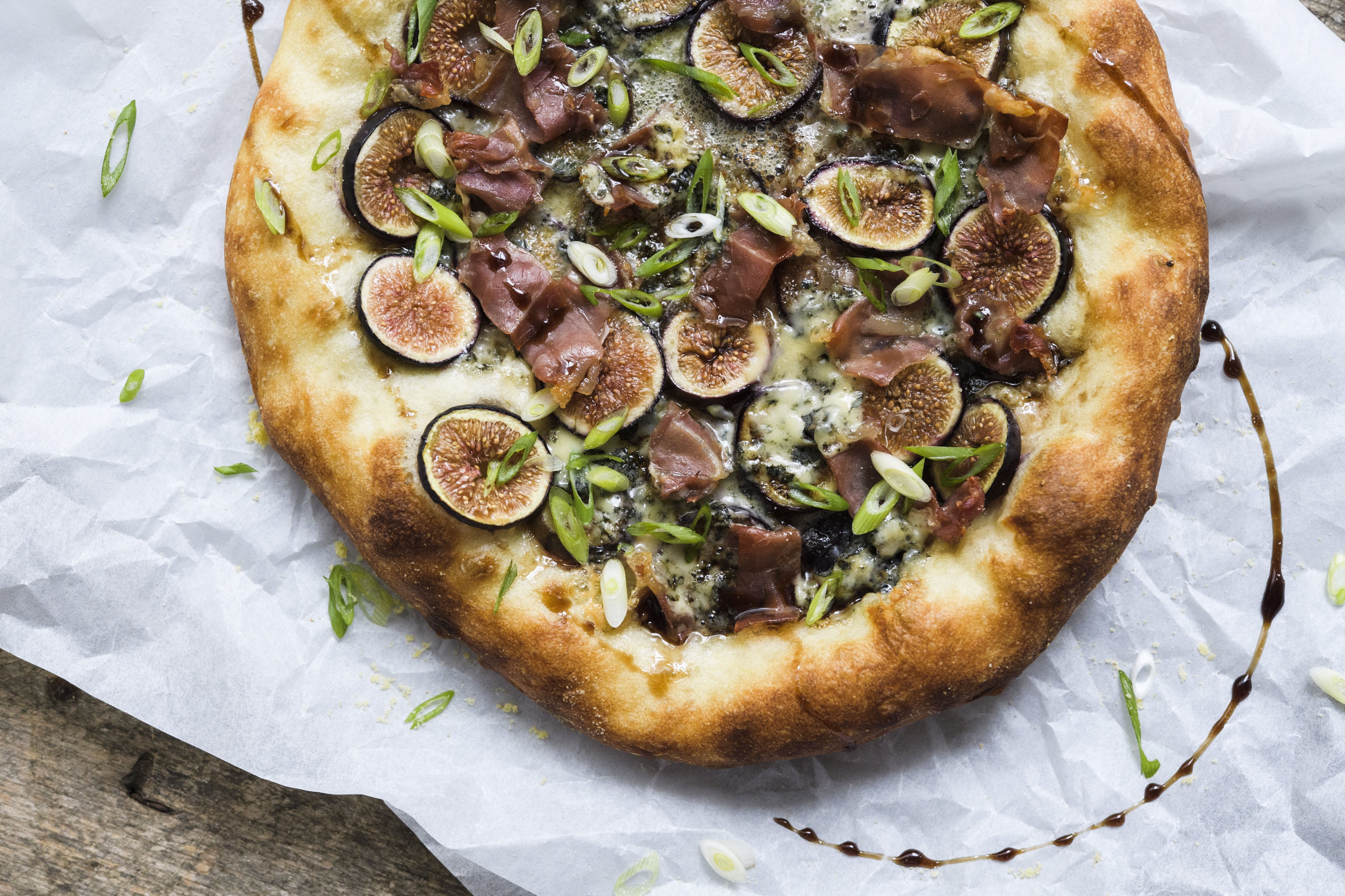 Fig, Blue Cheese and Prosciutto Pizza | Christopher Kimball’s Milk Street | Recipes, TV and Cooking 