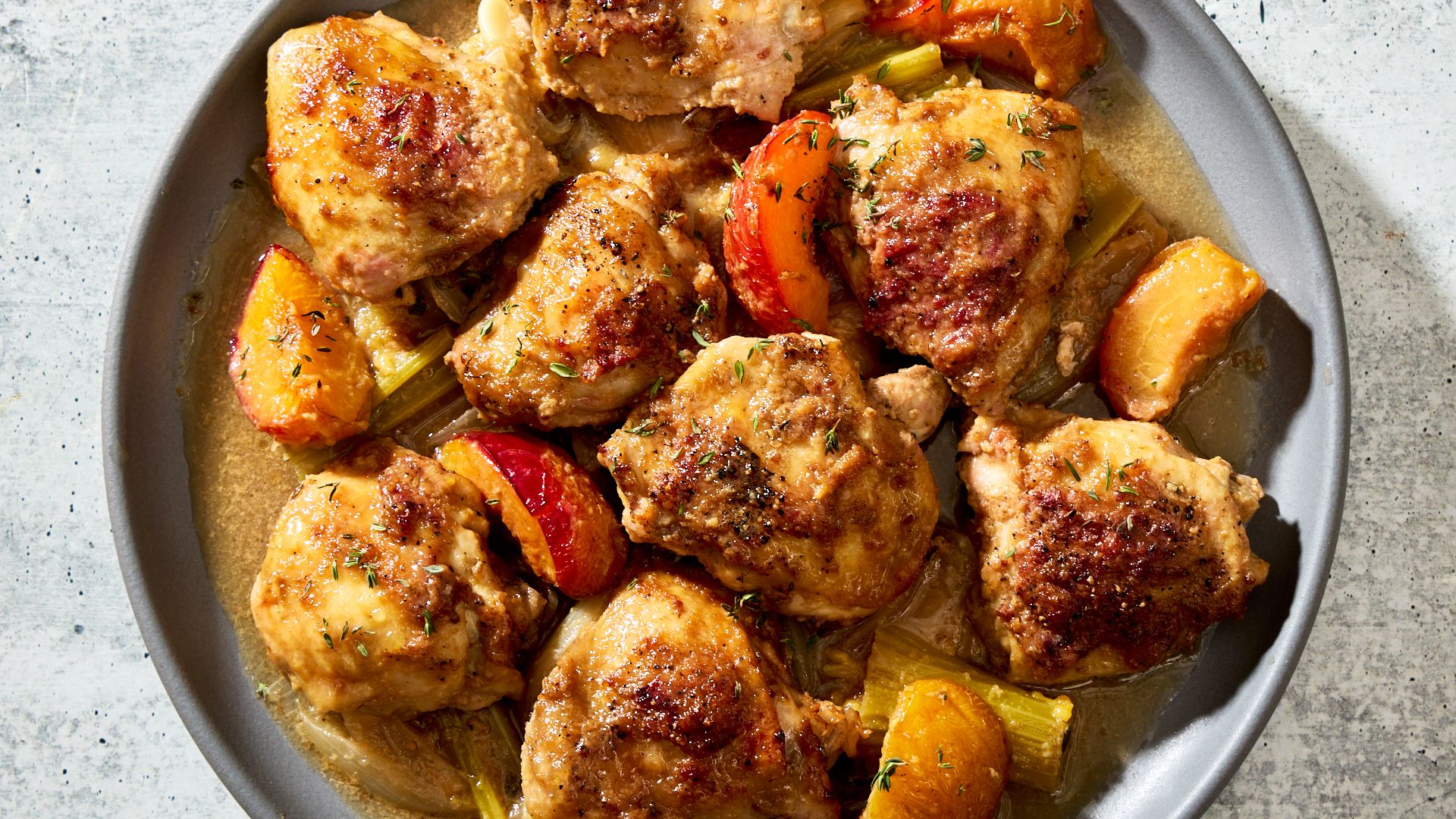 Chicken with Plums and Sweet Spices