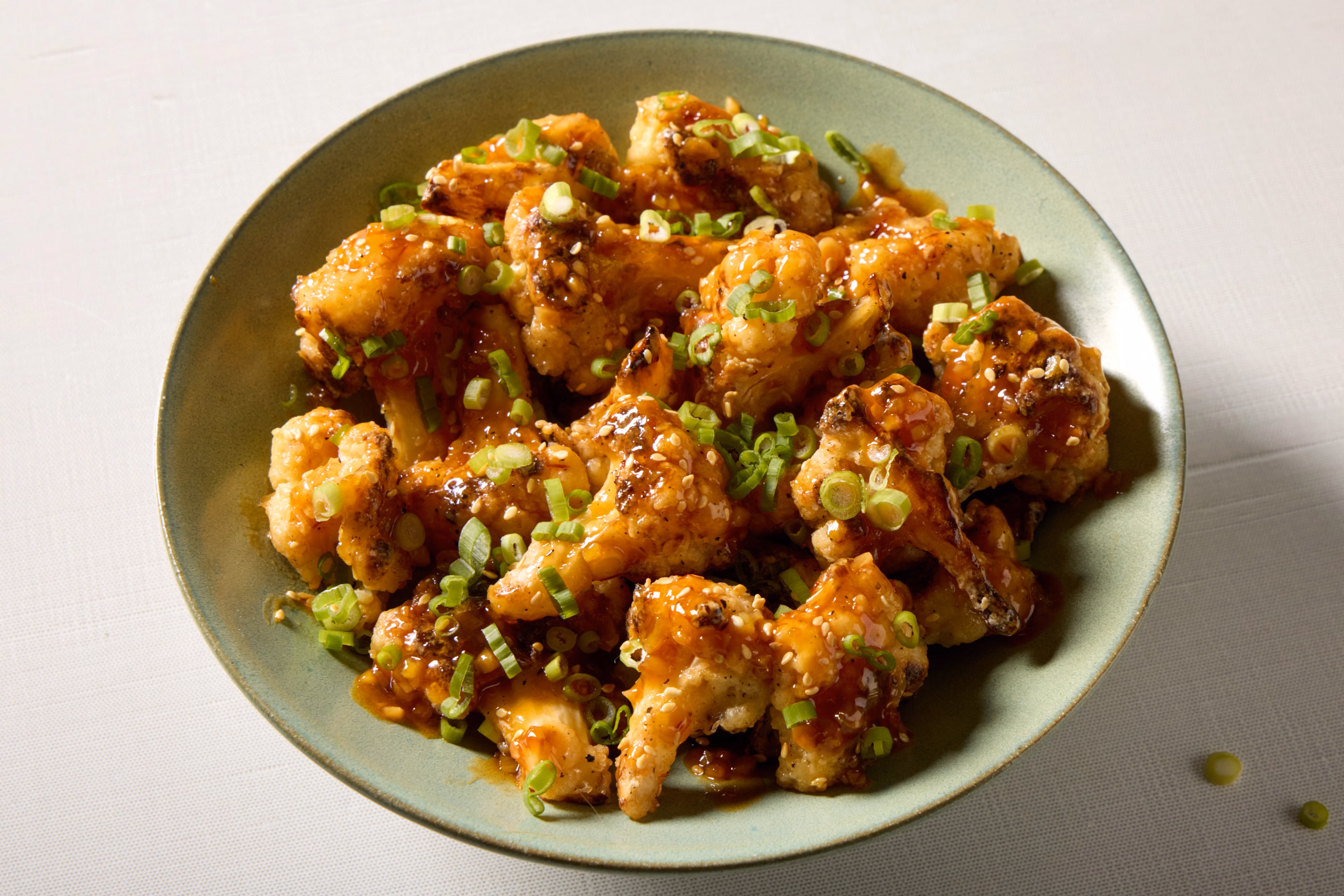 Oven-Fried General Tso’s Cauliflower