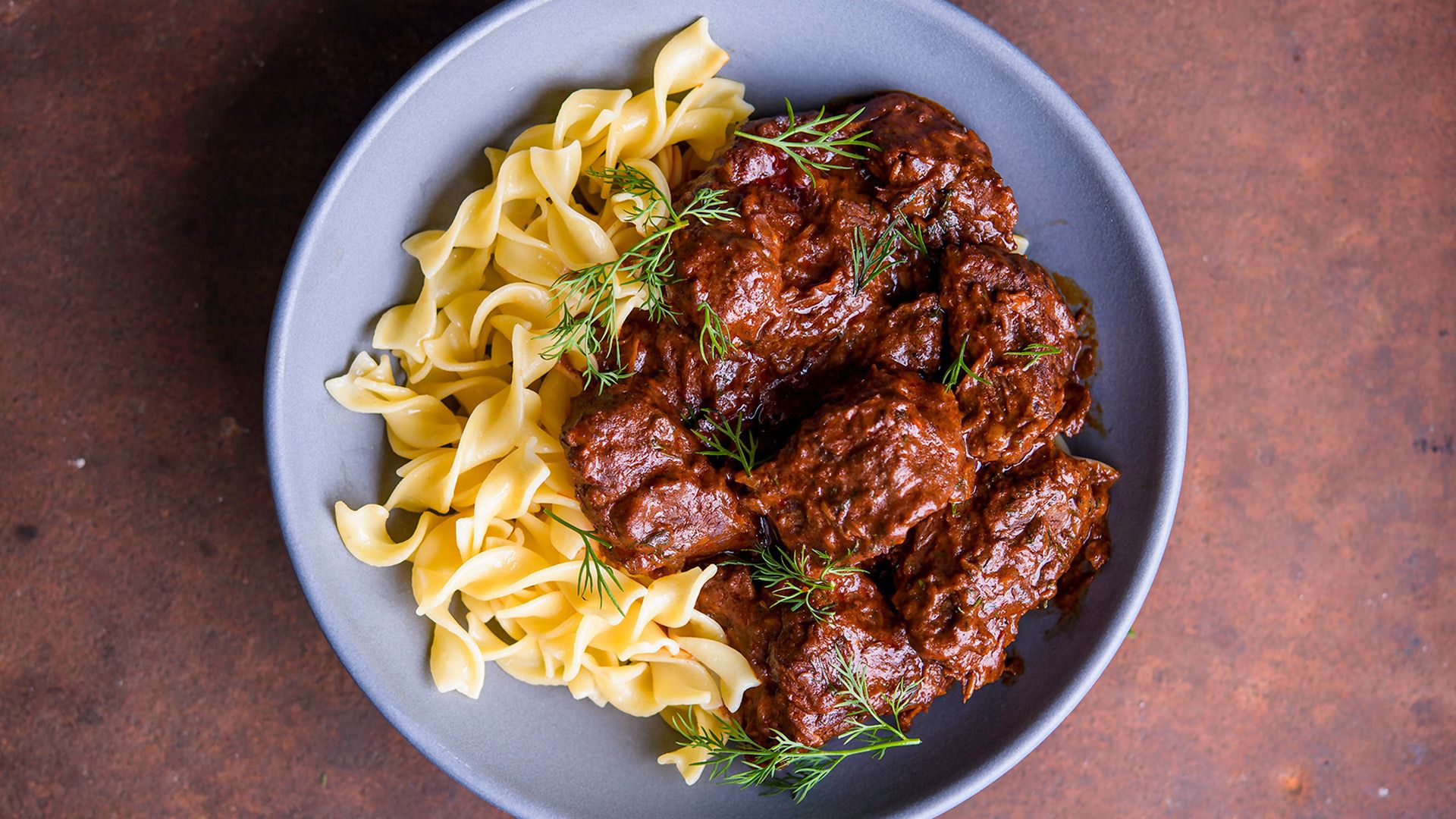 Austrian Beef Stew with Paprika and Caraway (Rindsgulasch) | Christopher Kimball’s Milk Street | Rec